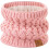 Set Invernale per Bambini: Cappello, Sciarpa e Guanti, Caldo e Confortevole, 3-9 Anni, Rosa 4