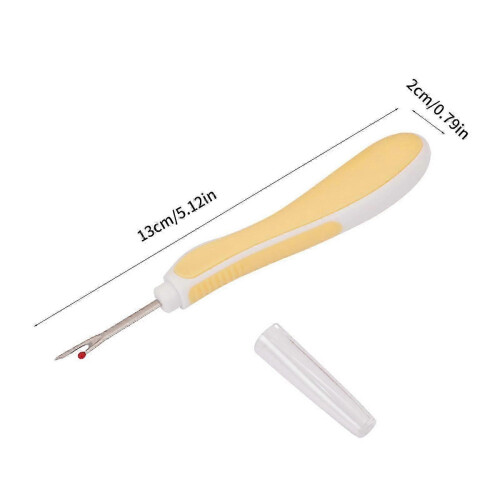 2 Pcs/Set Seam Rippers Thread Remover Easy to Use Sewing Tool Silicone Wire Remover for Needle Work 2