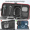 Custodia Protettiva Resistente per Console Borsa da Viaggio Nero/Rosso per Accessori — custodia console 3