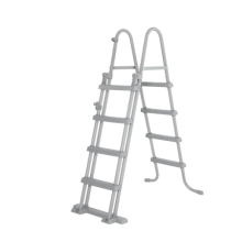 Bestway Flowclear 122cm Pool Safety Ladder Grey