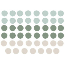Dot Peel and Stick Wall Stickers, Minimalist Design, PVC Wall Art for Kids Bedroom, Study Room, Living Room, DIY Decor, 1 Set