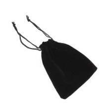 Gift Bags Drawstring Bags for Storage 12Pcs Elegant Black Jewelry Pouches