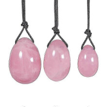(pink) Massagers Natural Jade Egg Kegel Women Pelvic Floor Muscle Kegel Exercise Whole Set_fusmg