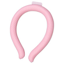 (O) PCM Cooling Neck Ring Reusable Freeze Ice Neck Band Summer Heat Relief Hanging Neck Cooler for Outdoor Sports