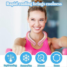 Ice ring, neck ice pack, neck cooling tube