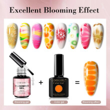 (3) Quick Diffusion Gel Nail Art Blush Gradient Fast Blending Liquid Salon Nail Color Gel 30ml