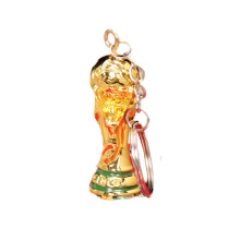 World Cup Trophy Keychain Souvenir Champions League Metal Mini Decoration Football Fan Gift 1 Pack