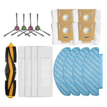 Para Debot N10 / N10 Cepillo Lateral de Rodillo Filtro Hepa Paños de Fregona Bolsa para el Polvo Accesorios de Robot Aspirador