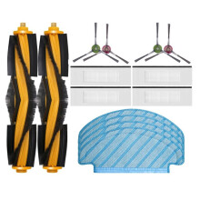 Para N10 / N10+ Repuesto de Cepillo Lateral Principal Filtro HEPA Almohadilla para Fregona Bolsa para Polvo Accesorios de Repuesto