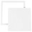 Ceiling Access Panel 23x23x2cm, Aluminum Alloy Drywall Access Door, White, Tool-Free Installation, for Computer Networks, Cable Access, 1 Pack 2