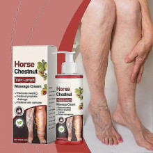 Horse Chestnut Varicose Veins Lymph Massage Cream 100g - Eliminate Edema