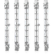 5PC 300W R7s 118mm Halogen Bulbs - 220-240V Floodlights for Landscape Lighting