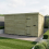 12 x 8 Pent Shed Tanalised (Single Door, No Windows) 1