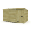 12 x 8 Pent Shed Tanalised (Single Door, No Windows) 2