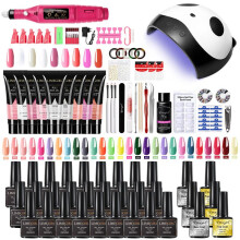 (01) New LED Nail Lamp Sunx5plus 168W High Power Fast Curing Light for Gel Polish with Smart Sensor Auto Timer White