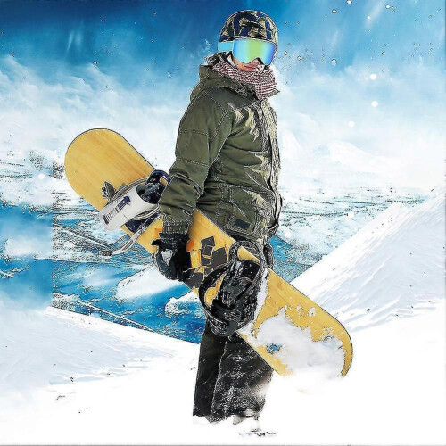 (Black Red lens) Cylindrical Double Layer Ski Goggles Comfortable Windproof Snow Goggles For Skiing Snowmobiling_fusmg 1