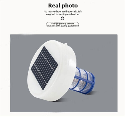 Solpooljonisator Koppar Pooljonisator Solenergi Drivna Flytande Poolvattenreningssystem över Mark Under Mark Pooler 1