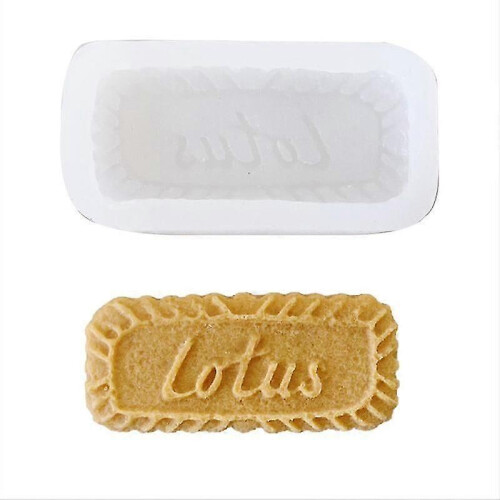 Diy Biscuit Shape Candle Silicone Mold Handmade Biscuit Chocalate Baking Mould 2