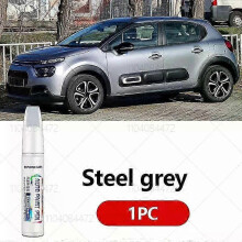 (Steel grey) For Citroen C3 Aircross 2017-2025 Pf1 Paint Repair Pen Touch Up Scratch Remover Diy Auto Accessories Black White Blue Grey Green_fusmg