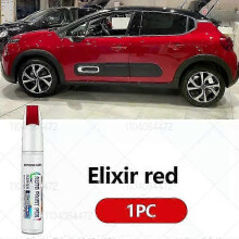 (Elixir red) For Citroen C3 Aircross 2017-2025 Pf1 Paint Repair Pen Touch Up Scratch Remover Diy Auto Accessories Black White Blue Grey Green_fusmg