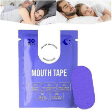 Noctivo Mouth Tape for Sleep Apnea And Snoring Relief, Breathable Micropore Tape for Comfortable Breathing (1 Box)_fusmg