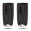 2pcs Garage Door Remote Control for Ecostar Rsc2-433 Rse2-433 Rsz1-433, Replacement Gate Handheld Transmitter 1