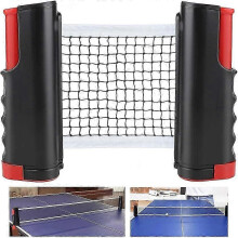 2025 Adjustable Retractable Table Tennis Net - Ping Pong Replacement Net for Indoor/Outdoor