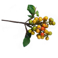 WENYI 6pcs Simulated Plant Cuttings Foam Small Berry Flower Decoration Artificial Berry Christmas Decor