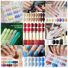 (Colorful square bottle maillard 9 colors) Best-Selling Square Bottle Gel Polish Set 36 Colors, Pop Neon Nude White for Nail Salon Starter Kit