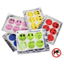 120pcs Colorful Mosquito Repellent Stickers - DEET-Free Insect Protection for Kids/Outdoors_JST