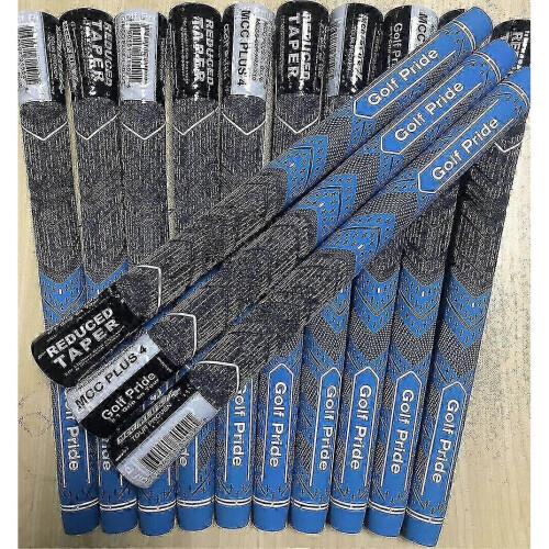 (Midsize, Blue) 13Pcs Golf Pride MCC PLUS 4 Golf Grip Standard Size Midsize_fosm