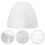 White Glass Lamp Shade Simple Lampshade for Ceiling Light Cover 3