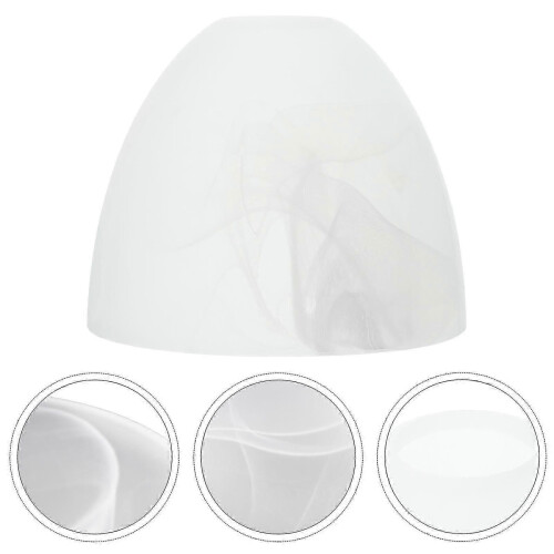 White Glass Lamp Shade Simple Lampshade for Ceiling Light Cover 2