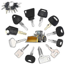 12 Keys Heavy Equipment Construction Ignition Key for Caterpillar Jcb Yanmar Kobelco for Volvo Bobcat Hitachi Komatsu Excavator tiaog1_fosm