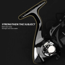 (AC2000 Fish Wheel) All Metal Spinning Fishing Reel Ergonomic Design Compact Fishing Tackle for Birthday Gifts New Year\'s Gifts