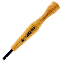 Mikisyo Power Grip Wood Carving & PMC Parting Tool 60 Degree V Gouge 3mm