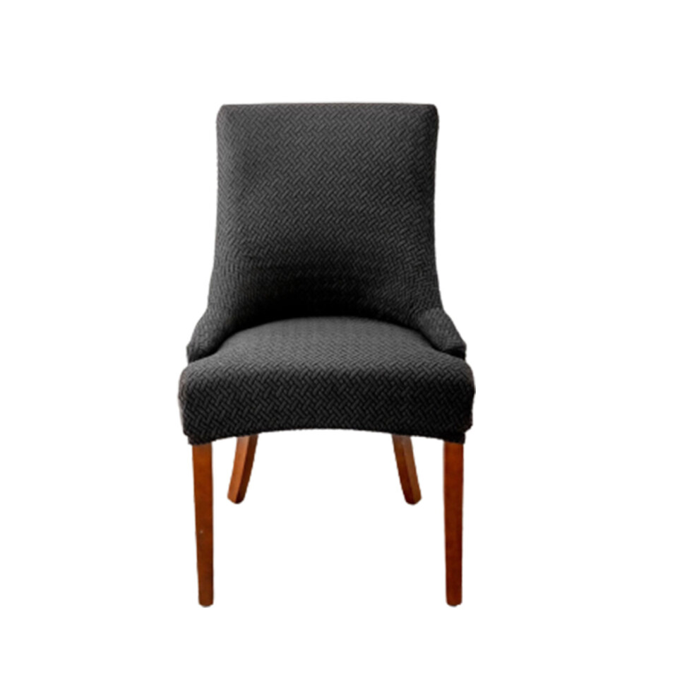 Photos - Office Chair Mat  Stretch Washable Chair Cover for Office & Dining(Black, T-shaped 06 small armchair cover)