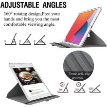 360 Rotating Protective Case for iPad 6th/5th Generation & Air 2 9.7-Inch Smart Cover