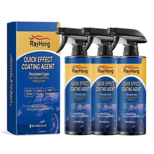 3pack   Car Coating Spray,3 In 1 Multi-functional Quick Effect Coating Agent