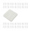 Ceramic Refractory Pad, 96 Points Bar Stilt Pottery Kiln Ceramic Refractory Support Pad Ceramic Refractory Support-Good 1