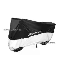 (3XL for 220cm, Silver) Applies Tofor Suzuki Hayabusa Motorcycle Cover Waterproof Outdoor Rain Dustproof Uv Protector Covers