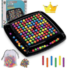 (120 Beads) 48-241pcs Beads Intellectual Chessboard Strategy Board Games Chess Board For Kids Adults Hr
