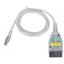 Car Diagnostic Tool Cable K+DCAN OBD2 USB Cable Interface with Switch Replacement for Series 1 E81 E82 E83 E87 E88 20042011