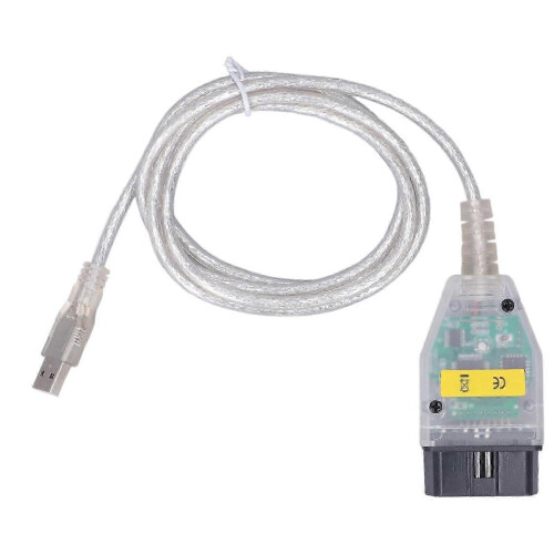 Car Diagnostic Tool Cable K+DCAN OBD2 USB Cable Interface with Switch Replacement for Series 1 E81 E82 E83 E87 E88 20042011