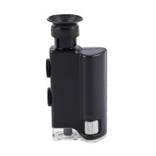 Portable 200X-240X Zoom Microscope Pocket Handheld Led Lamp Light Loupe Zoom Magnifier Microscope-KLT