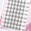 (B Brushed Brass) Eyelashes Five Rows Interlaced And Coherent Double Density Natural Makeup Sensat 3
