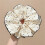 (Lace) Thick Hair Elastic Fabric Tie for Low Bun 1