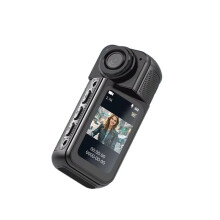 Pocket 2.7K Action Camera 1080P Sportcamera met WIFI 180 Groothoek Duimcamera voor Reisfiets en Vlogging 128G
