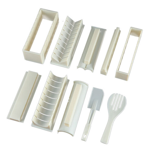 10Pcs Heart Sushi Maker Set DIY Fun Rolls 2
