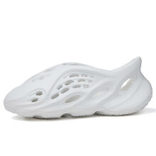 (42-43, White) Trendy & Comfy Foam Slides For Kids Adult - Lightweight, Quick-drying & Non Slip Clogs For Outdoor Fun!